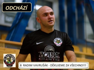 Radim Vavrušák odchází