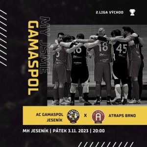 Gamaspol čeká další domácí zápas, tentokrát proti FC ATRAPS Brno